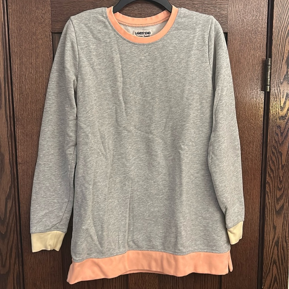Lands’ End Serious Sweats sweatshirt size Medium Tall